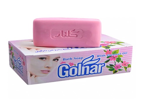 تصویر 3 از صابون گلنار پاک کننده ملایم و مرطوب کننده قوی + باکس 72 عددی